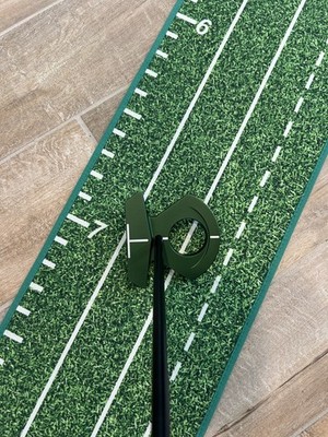 L.A.B. Golf DF3 Putter - 34 In 69 Lie Green - Custom Sight Line