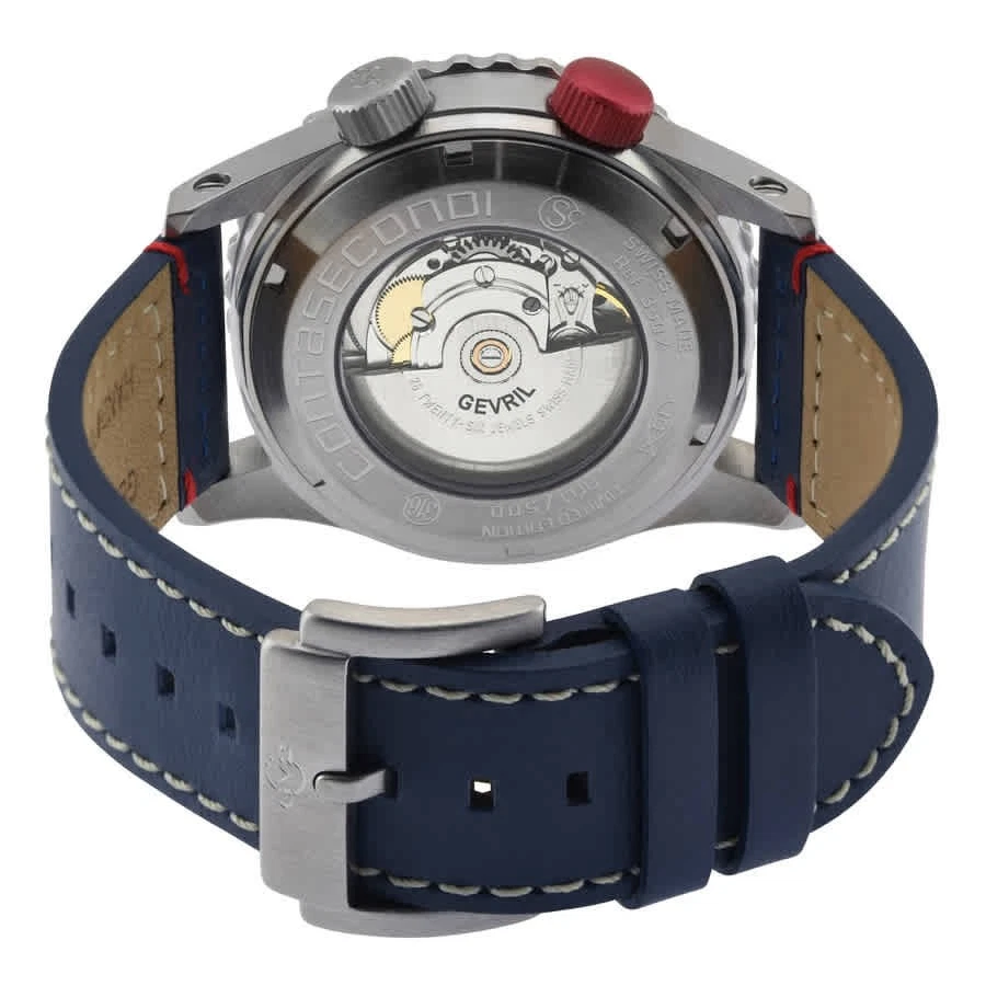 Reloj para hombre GV2 by Gevril Contasecondi automático esfera azul 3507S Foto 2 de 3