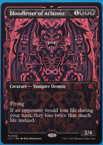 Bloodletter of Aclazotz (Borderless) The Lost Caverns of Ixalan NM (507487) - Picture 1 of 1