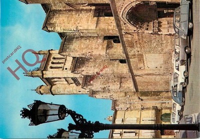 Postkarte>>Kondom En Armagnac, Porte Et Clocher De La Cathedrale St Pierre