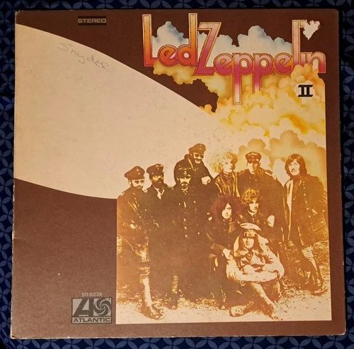 New ListingLED ZEPPELIN II 1969 Robert Ludwig Hot Mix RL SS Both Atlantic SD 8236 Read Desc