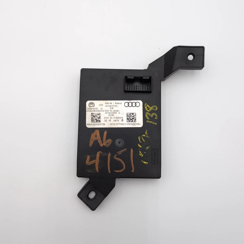 Оригинальный модуль управления бесключевым входом для Audi A6 Quattro 2005 2006 годов выпуска 4F0907335 - Изображение 3 из 4