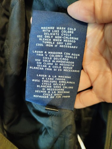 Men's DOCKERS Olive Green Solid Jacket - Size XL - Picture 14 of 14