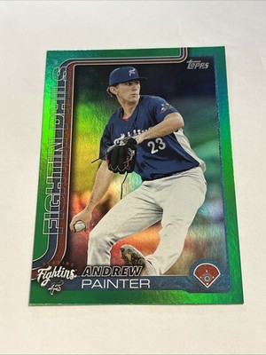 2025 Topps Pro Debut Andrew Painter /99 Fighting Phils Green Foil Phillies
