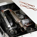 For SB Chevy 350 305 327: Reusable Oval Port Copper Header Gaskets
