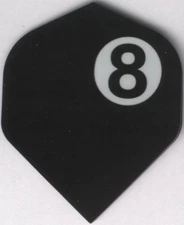 8 BALL Dart Flights: 3 per set