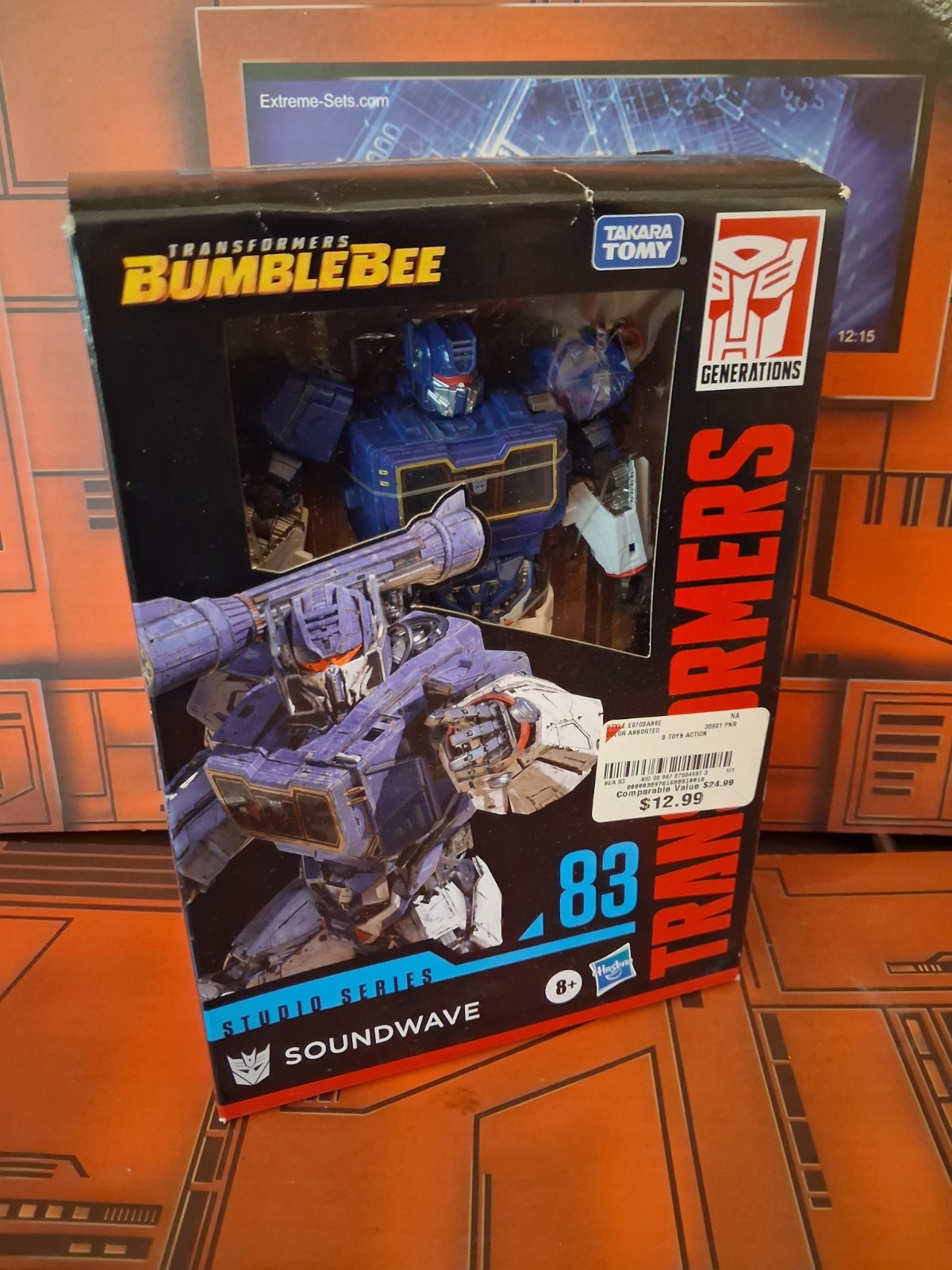 2022 Takara Tomy Transformers Generations Bumblebee Studio Series 83 Soundwave
