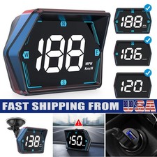 Digital Gps Speedometer Car Hud Head Up Display Mph Kmh Compass Overspeed Alarm Digital Gps Speedometer Car Hud Head Up Display Mph Kmh Compass Overspeed Alarm