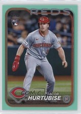 2024 Topps Update Aqua Jacob Hurtubise #US165 0ft3
