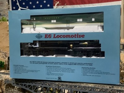 HO Scale PROTO 2000 E6 DCC Sound Diesel Locomotive SOUTHERN RAILWAYS #2802 Mars