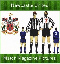 Match Football Magazine Single Player Pictures Newcastle United Various Lot 02