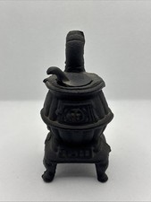Vintage Mini Cast Iron Stove 5   Pot Bellied Wood Stove
