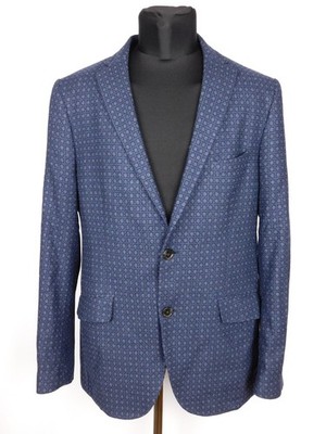Etro Blazer Mens  50  Wool Silk Kashmi Multi Paisley Pattern Sport  Italy