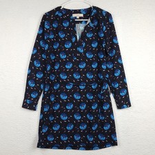 LOFT Women's Tied Waist Shift Dress Size XS Floral