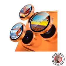 New CANLER for iPhone 17 Pro/17 Pro Max Camera Film Lens Cover Tempered Glass