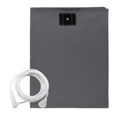 Grounding Sheets Twin Size for Better Sleep - Premium Cotton + Silver Fiber E...