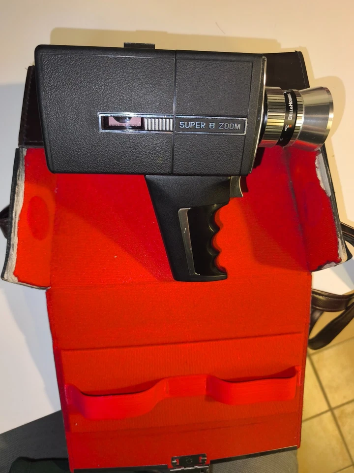 Bell & Howell Director Series 1206 Super 8 Movie Camera – Untested – With Origin - Photo 2/4