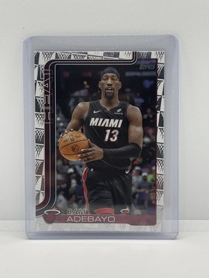 2025-26 Topps Bam Adebayo #75 Season Tip-Off Miami Heat NBA Basketball for fun