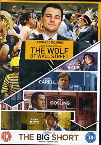 Movie The Wolf Of Wall Street & The Big Short (Import) (Region 2) DVD NUOVO