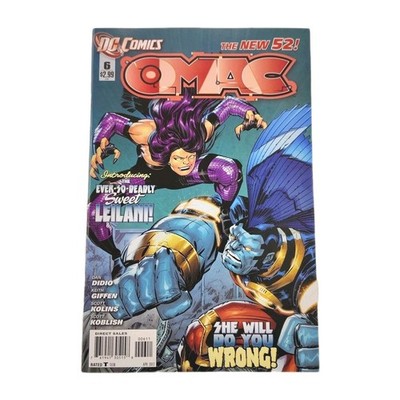 OMAC #6 VF+ DC Comics 2012 New 52 Giffen -Buy 5 Get 1 FREE + Combined Shipping