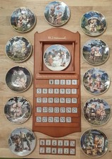 Immerwährender Kalender mit  12 Monatstellern (Hummel, Bradford Exchange)