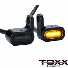 ToXx LED Motorrad Lenker Armaturen Blinker sc...