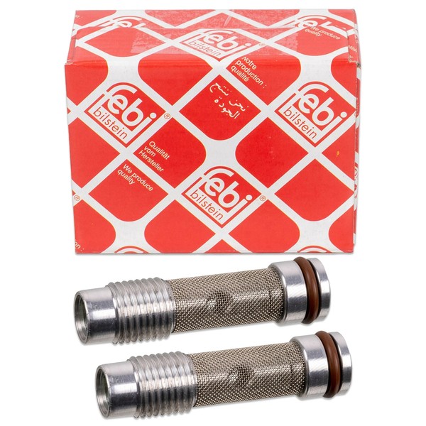 2X Febi ÖLdruckventil ÖLdruckhalteventil FüR Bmw E81 E87 E90-E93 F10 N52 N53 N54-image
