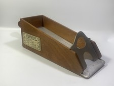 Vintage 1930s Bacarat Wooden Card Shoe 'Portal' Jost & Cie Paris