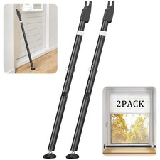Sliding Door Security Bar and 2in1 Sliding Glass Door Stoppers Security for P...