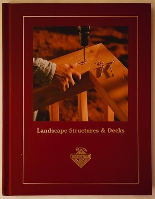 Handyman Landscape Structures & Decks Hardcover NEW DIY Illustrated  Instruction