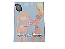 Large - New Boxed Magic Bodyfashion Smooth 'Comfort Thong' Cappuccino Size Large