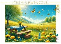 Calvendo Puzzle Meadow Joy | 2000 Pieces, Finished Size 35.4 × 26.4 In (90 × 67