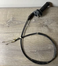 2009 Honda CRF450R Throttle Tube Housing Cables Assembly OEM