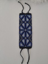 Huichol Art Handmade Bracelete 6" with