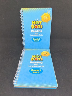 Hot Dots Reading And Language Arts Grade 1 Books 1 And 2