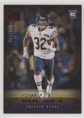 2019 Panini Chronicles Panini Red 5/199 David Montgomery #P34 Rookie RC i6j