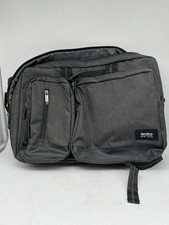SOLO OF NY LAPTOP COMPUTER BAG CARRY-ON BRIEFCASE MESSENGER CONVERTS TO BACKPACK