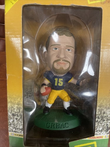Vintage 1998 Headliners XL Elvis Grbac University of Michigan NFL Action Figure - Picture 4 of 7