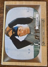 1955 Bowman Hoyt Wilhelm, EX Condition. Free Shipping!
