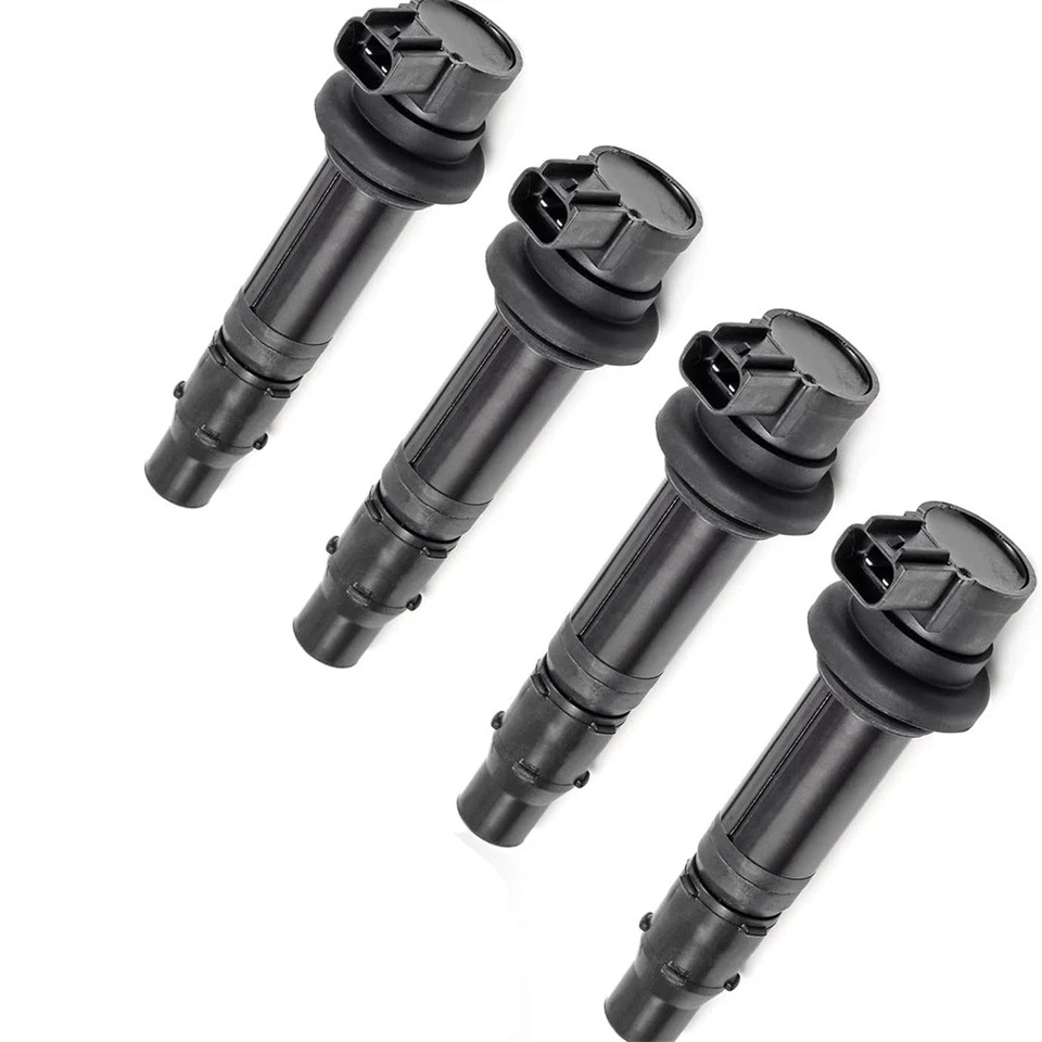 4x Ignition Coil & Spark Plug Set For Yamaha FZS1 FZ1 YZFR1 YZFR6 VMAX1700 Vmax — 第 3/4 张图片