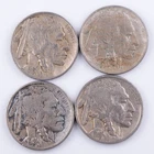 1913 T2 1916 1918 1919 Buffalo Nickels 5c Lot of 4