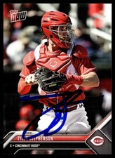 2023 Topps Now Road Opening Day Tyler Stephenson Cincinnati Reds #OD-216 Signed