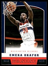 Emeka Okafor 2012-13 Panini #57 Wizards NBA READ FREE SHIPPING AutographDen