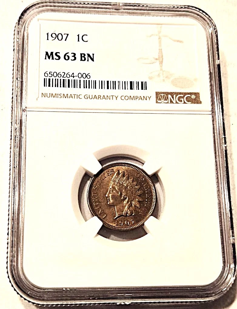 NGC Grade MS 63 Indian Head Small Cents (1859-1909) for sale | eBay