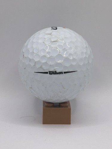 CHICAGO BEARS NFL Football Helmet Wilson Ultra 4 Golf Ball Vintage 1990's - Picture 3 of 3