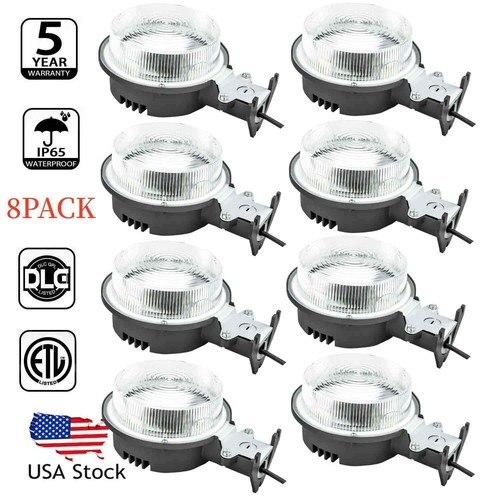 75W LED Barn Yard Street Outdoor Security Light Dusk to Dawn Flood Lights Yard - Picture 17 of 19