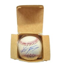 AUSTIN ROMINE SIGNED OFFICIAL RAWLINGS BASEBALL ROMLB YANKEES, TIGERS, CUBS