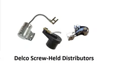 Massey Ferguson Tractor Ignition Kit with Delco Screw-held Distributor