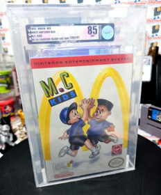 VHS + NES M.C. Kids Bundle Sealed VGA WATA CGC Nintendo NES McTreasure Island