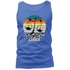 Libra Zodiac Sign Horoscope Astrological Graphic Tank Top